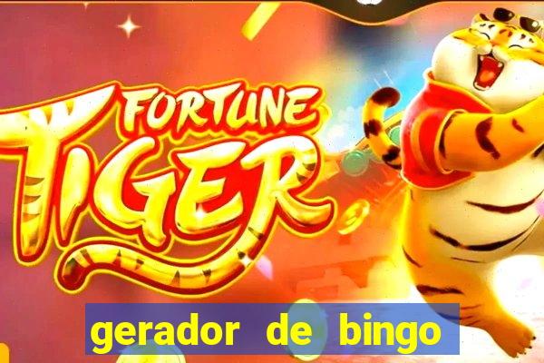 gerador de bingo de palavras